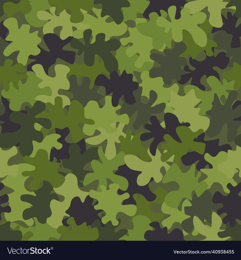 Camouflage seamless pattern background masking