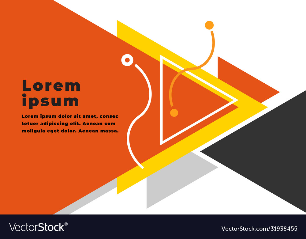 Dynamic Geometric Abstract Background