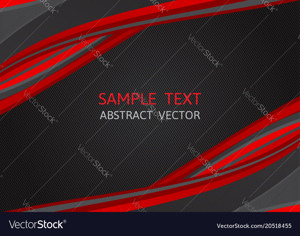 Red and black color abstract background with copy