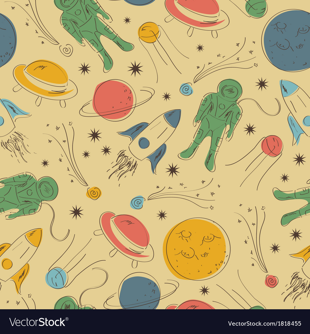Seamless pattern space