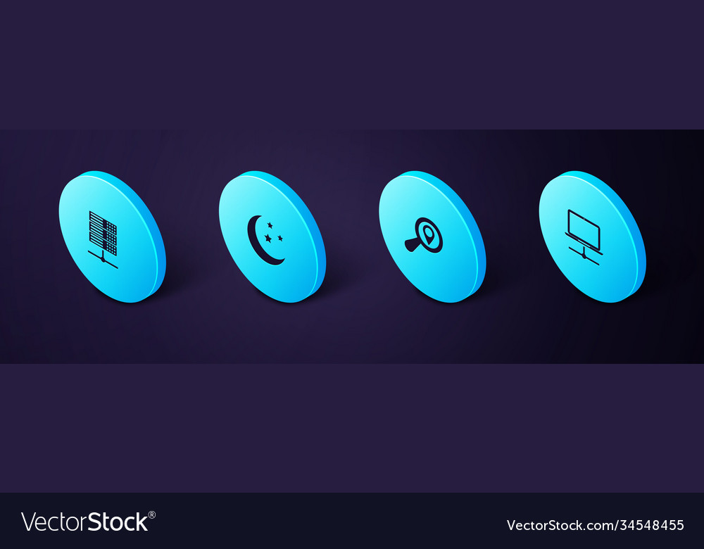 Set isometric computer network search location