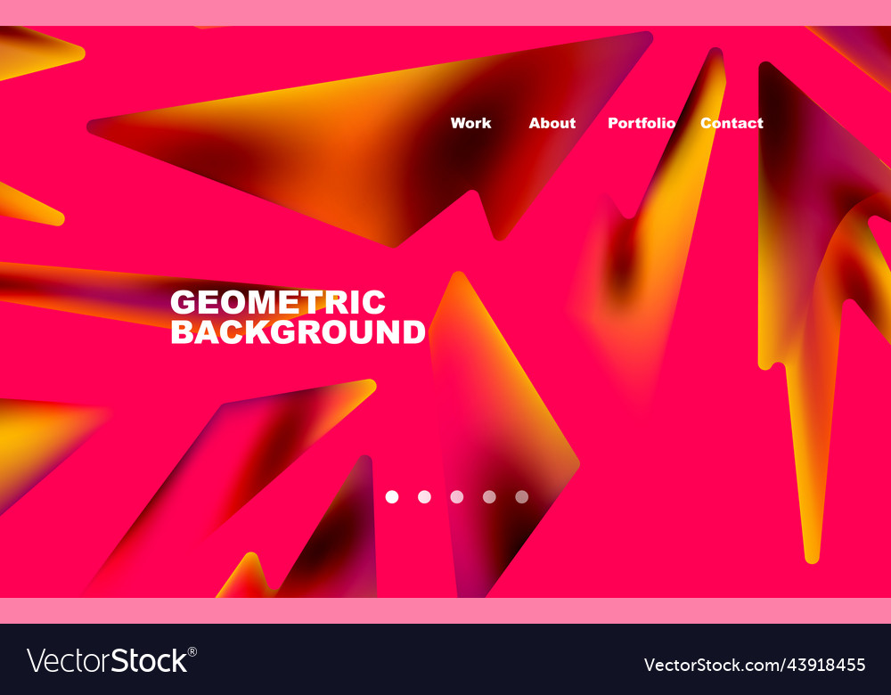 Shards shape composition abstract background web vector image Shards shape composition abstract background web