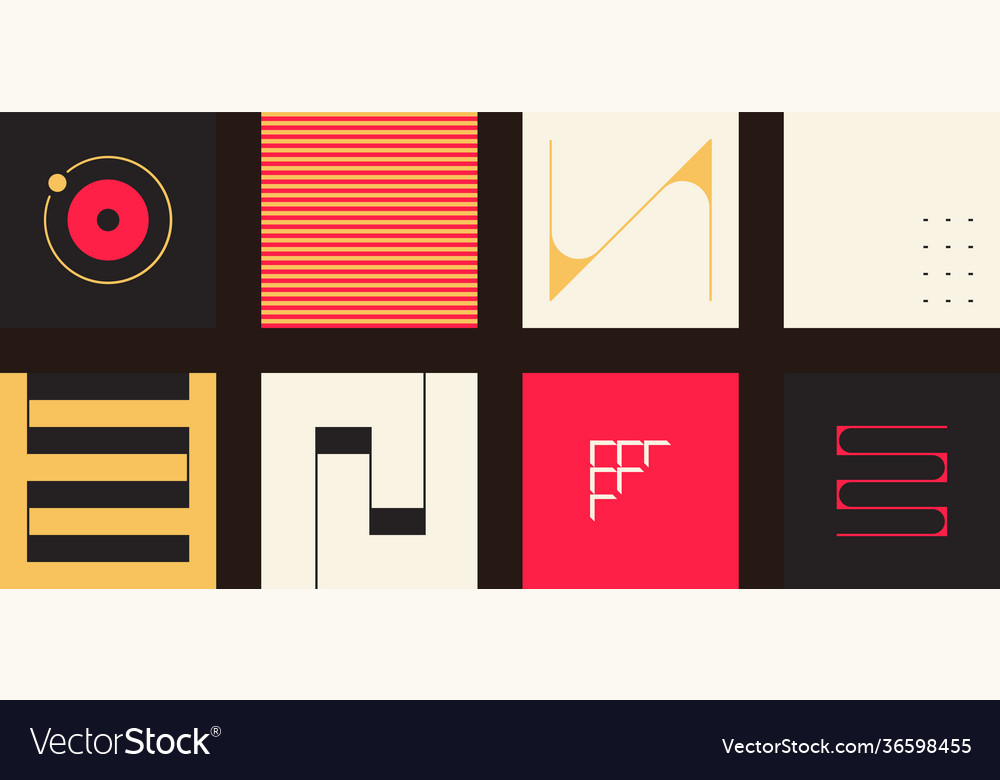 Techno abstract pattern design