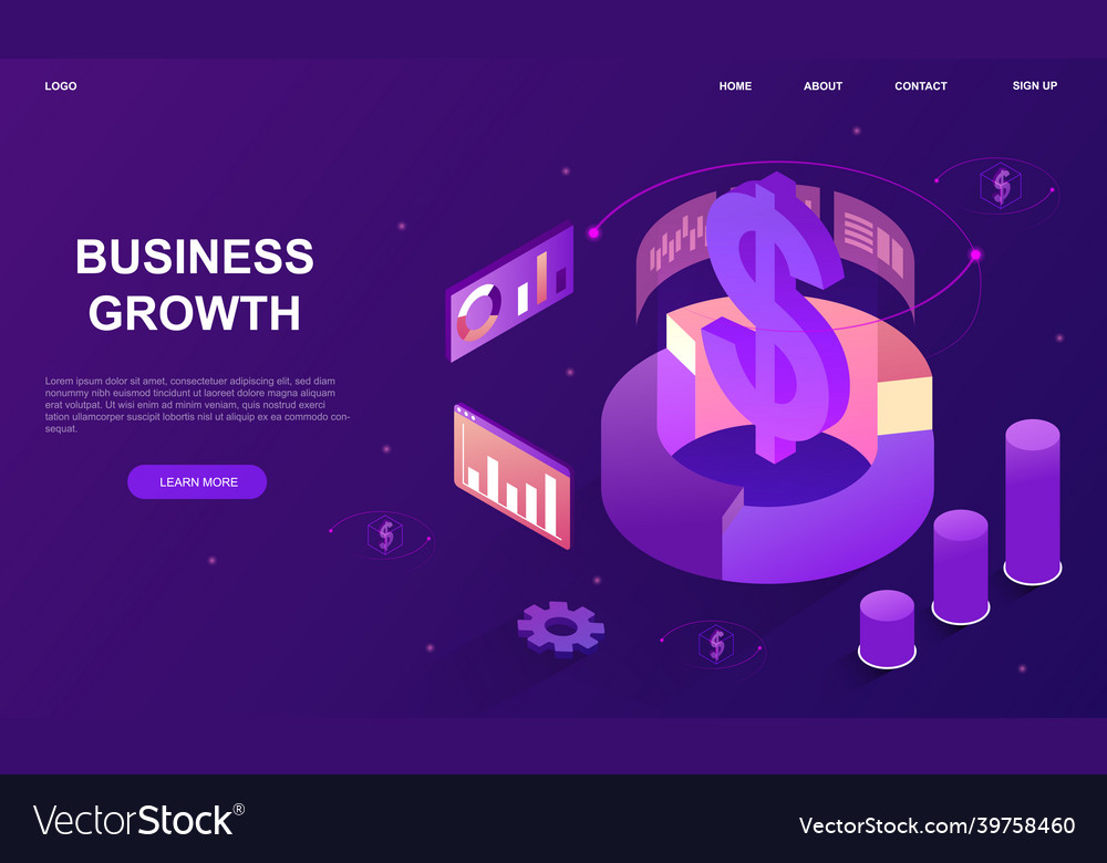 Business growth concept