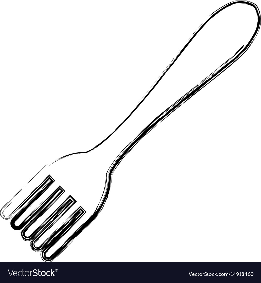 Fork utensil cutlery