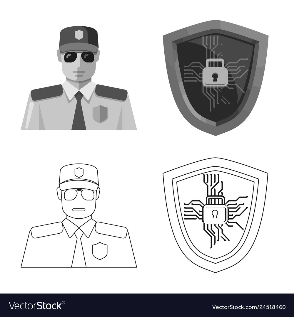 Isolated object of virus and secure sign set