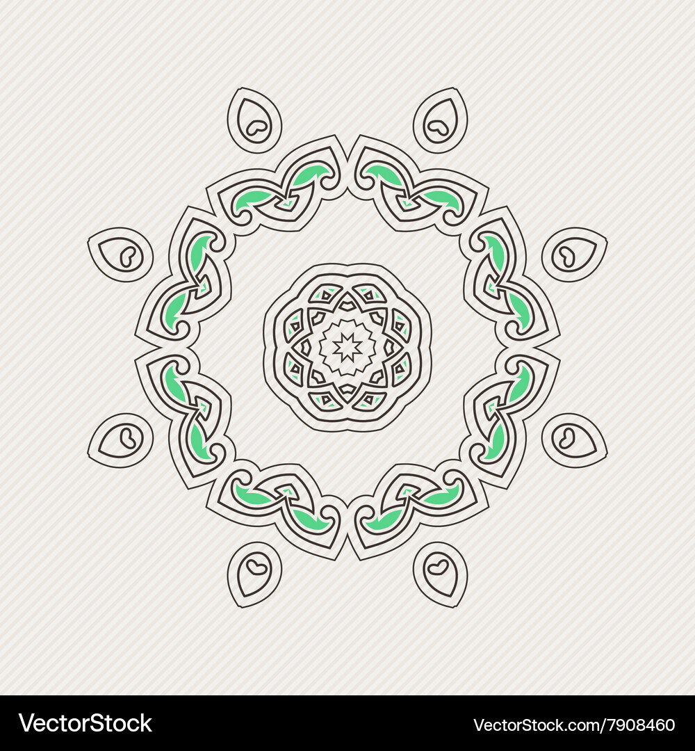 Mandala Gothic Lace Tattoo Celtic Weave Royalty Free Vector