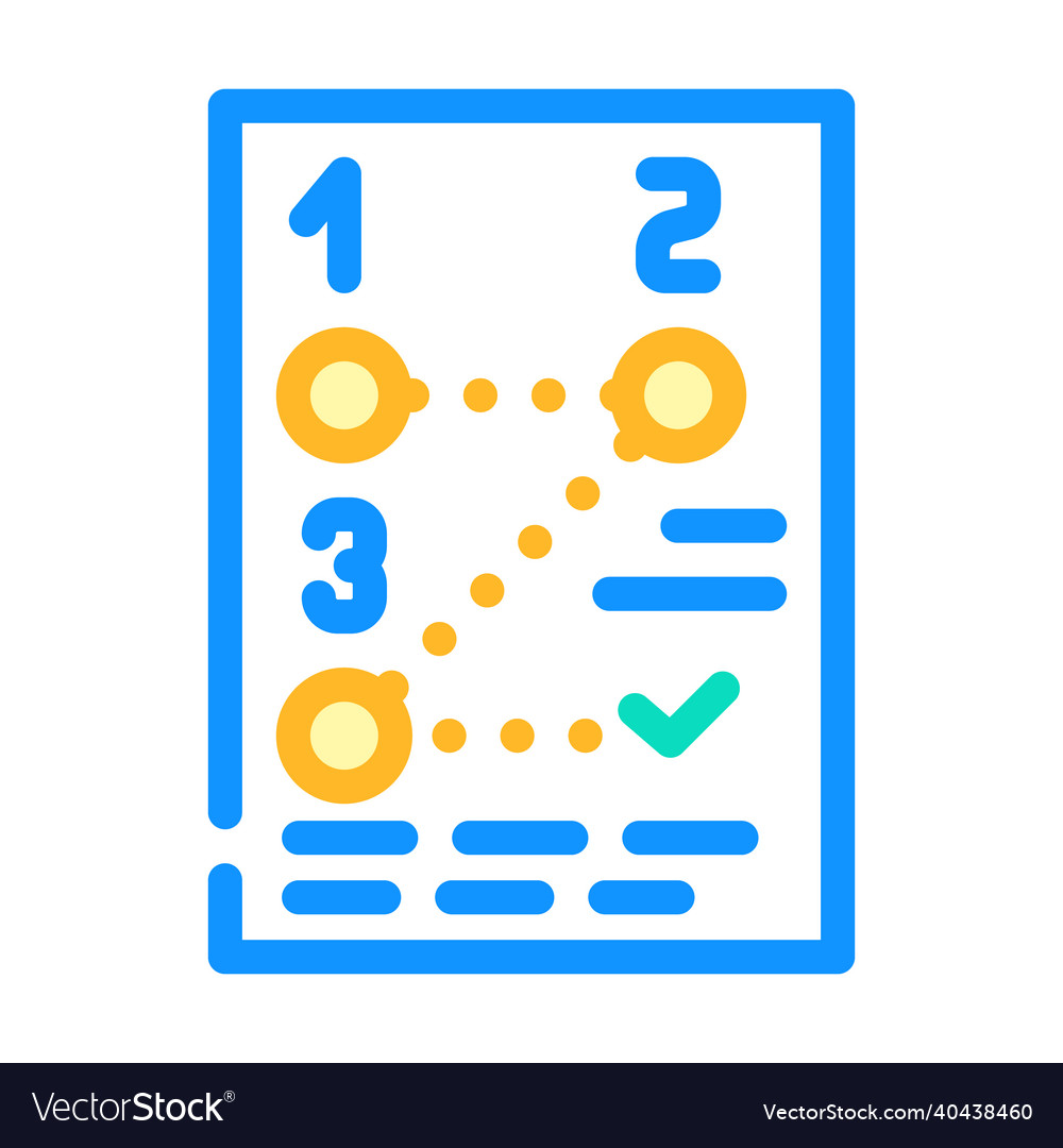 Method data science color icon vector image Method data science color icon