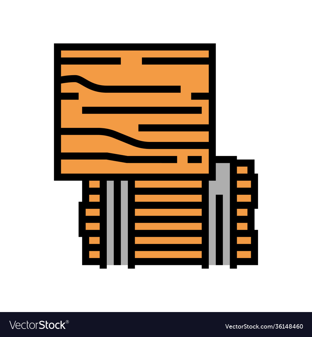 Osb oriented strand board color icon
