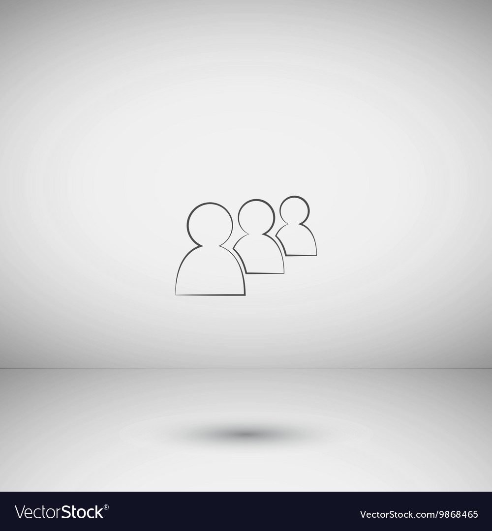 Add new user account flat icon for apps