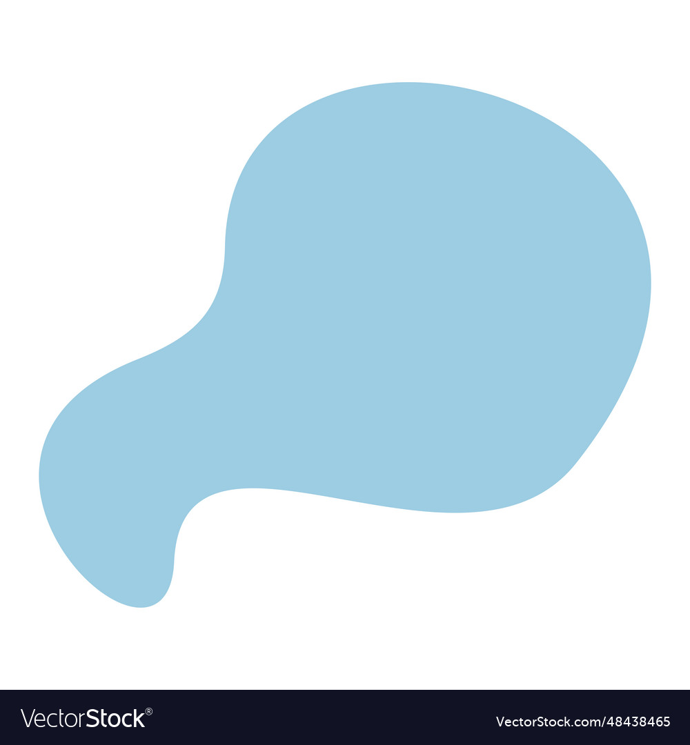 Blob organic shape for copy space abstract fluid Vector Image Blob organic shape for copy space abstract fluid