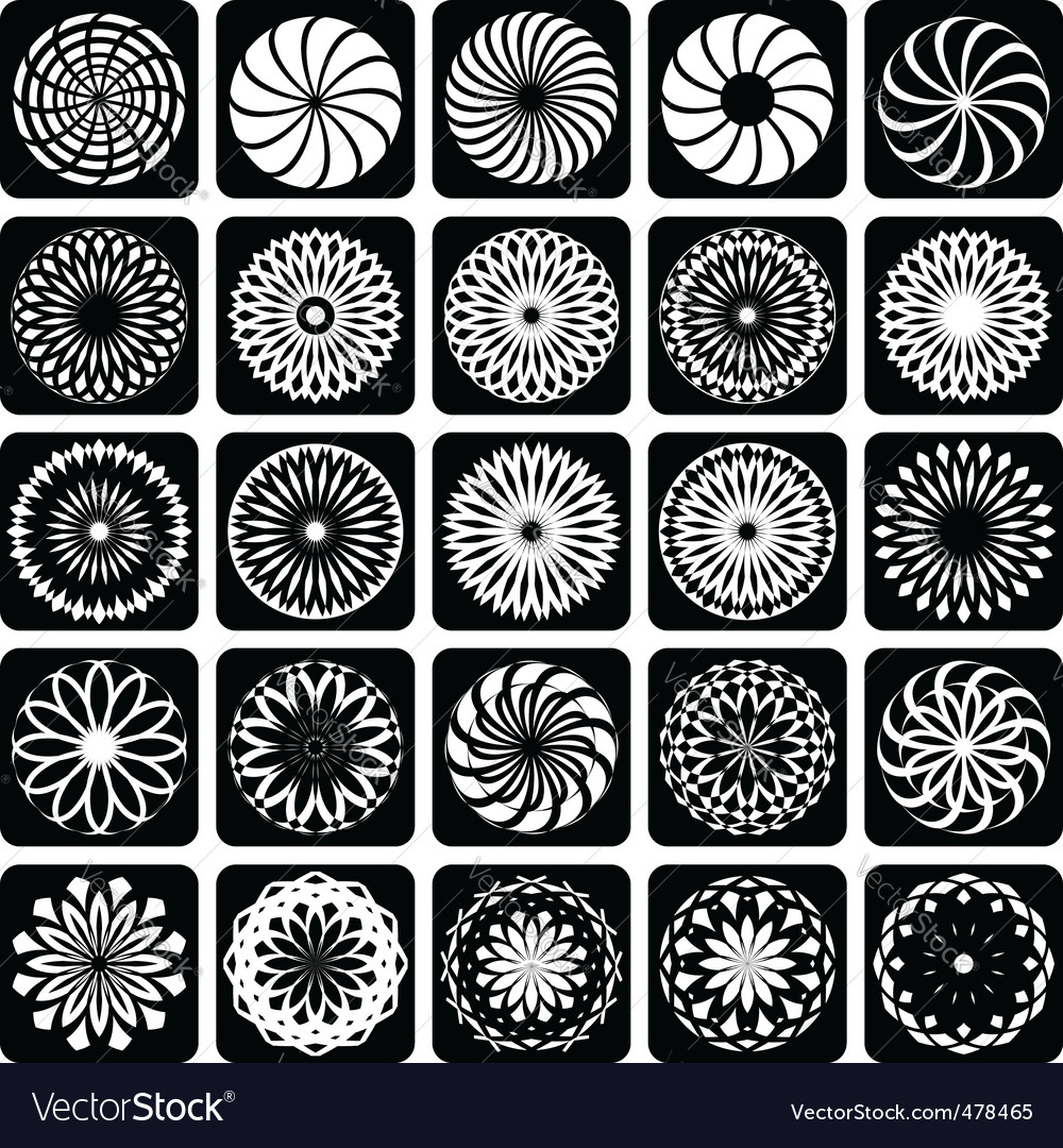 Designelemente Musterset