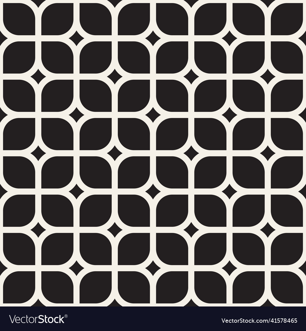 Seamless pattern repeating geometric elements vector image Seamless pattern repeating geometric elements
