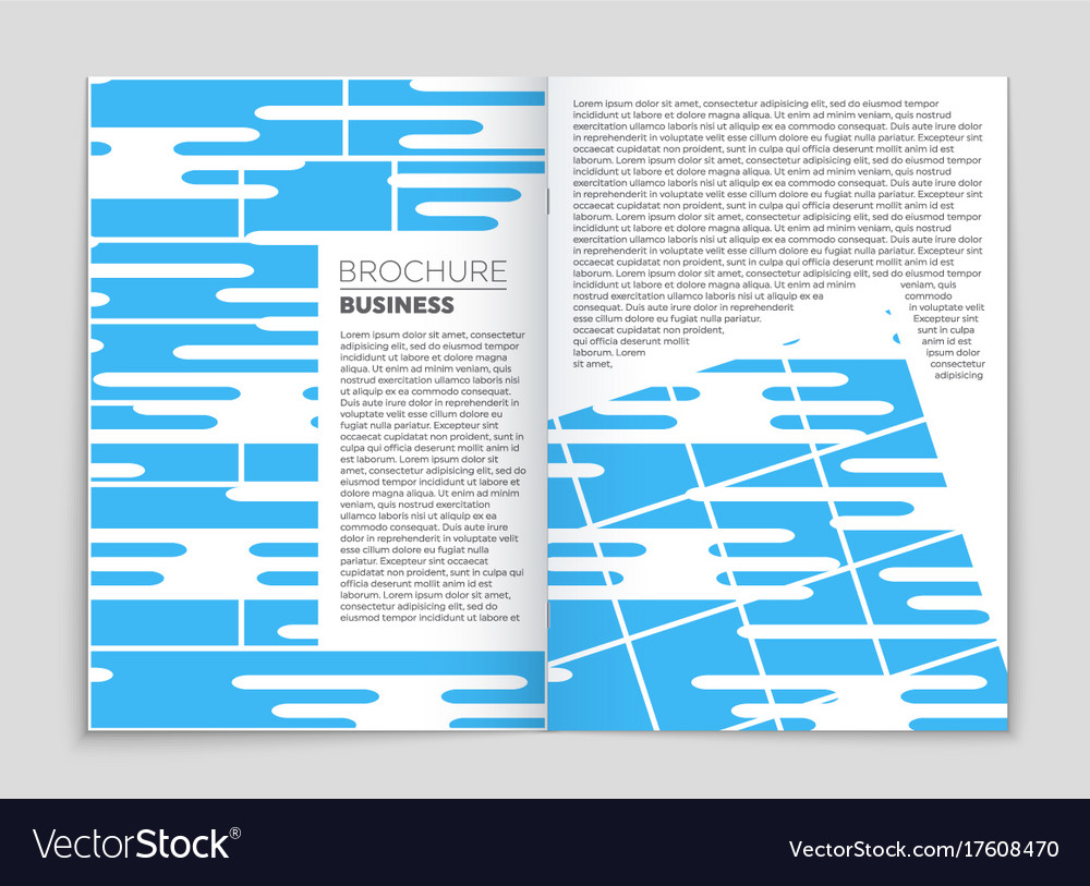 Abstract layout background set for art