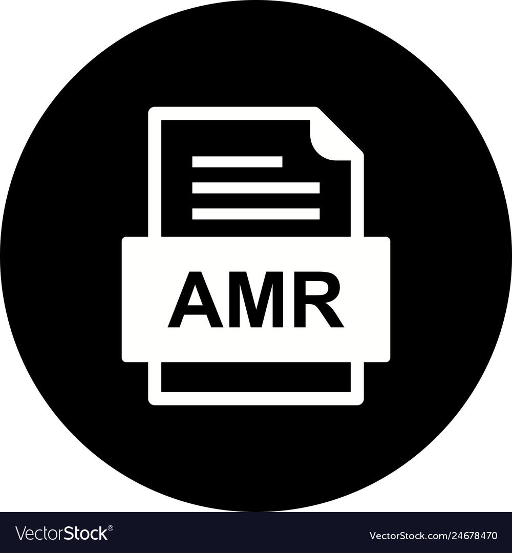 Amr file document icon