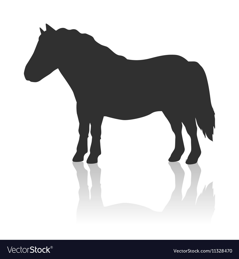Red Pony Silhouette