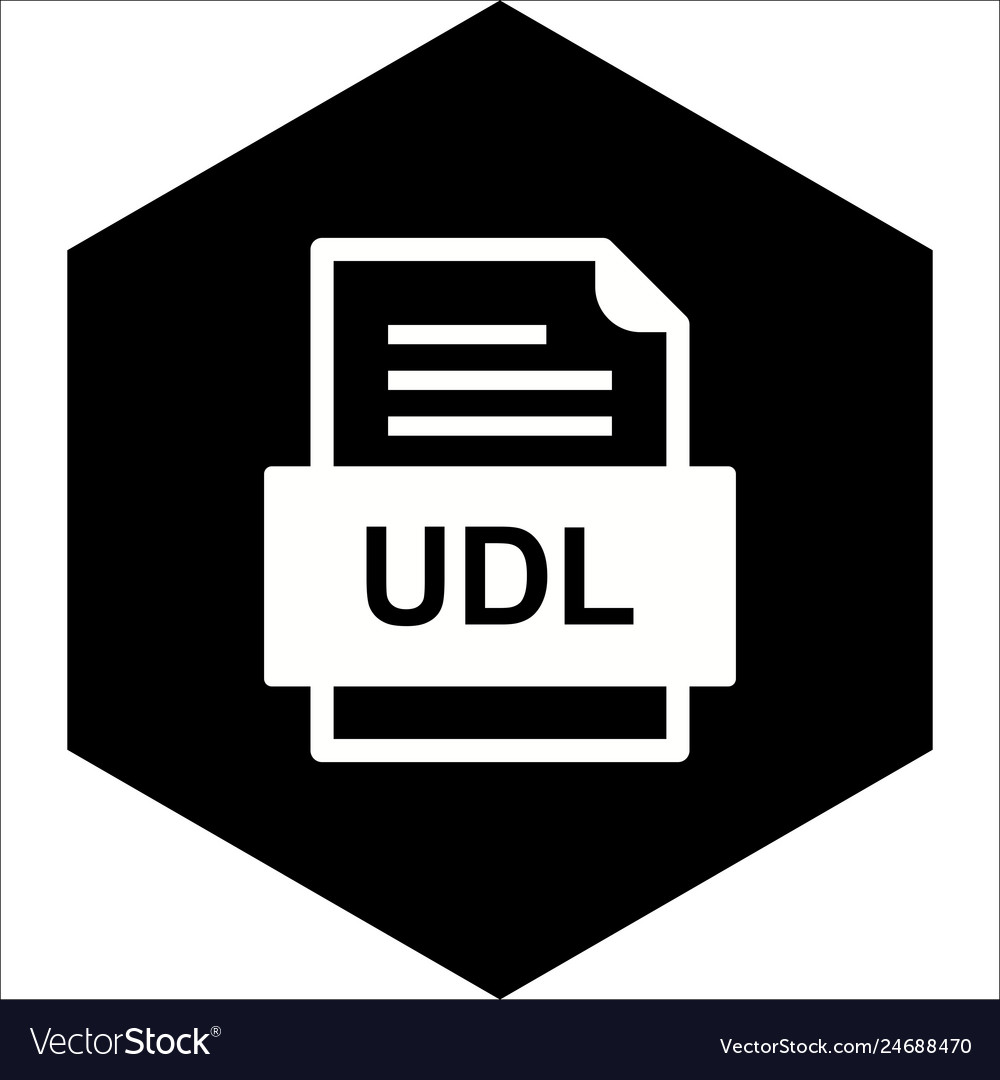 Udl file document icon