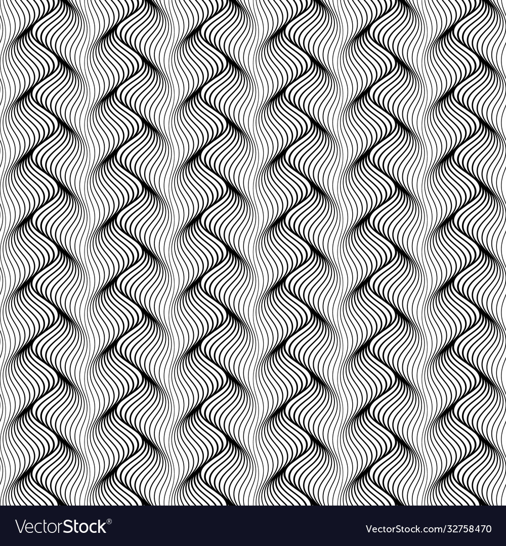 Waves background with distortion effect Vector Image Waves background with distortion effect
