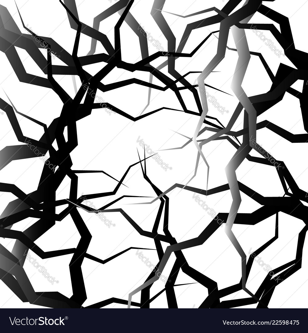 Abstract graphic with irregular random lines