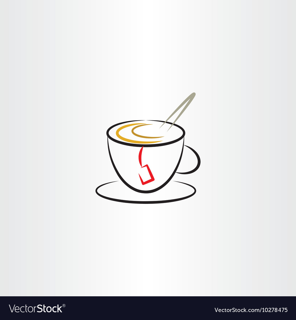 Cup of tea clipart icon