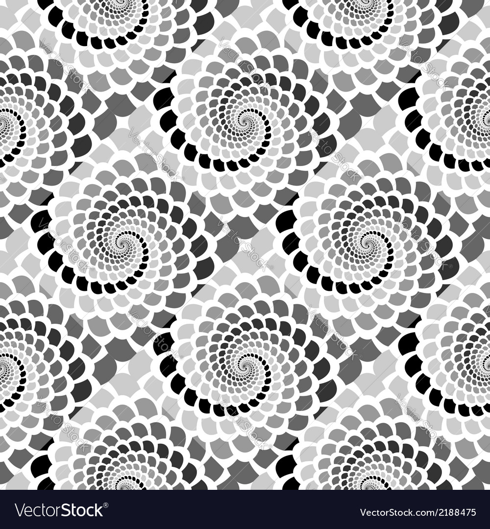 Design seamless monochrome helix snakeskin pattern