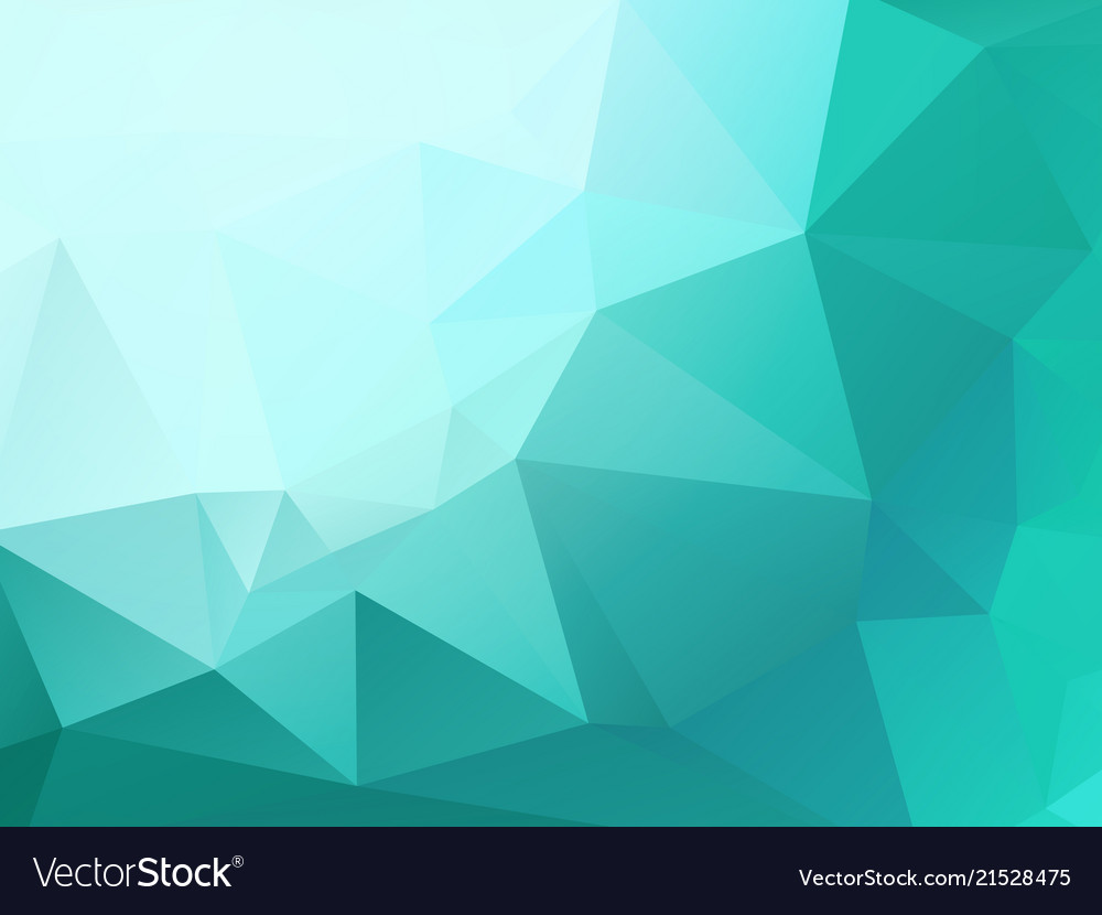 Light Green Mosaic Triangles