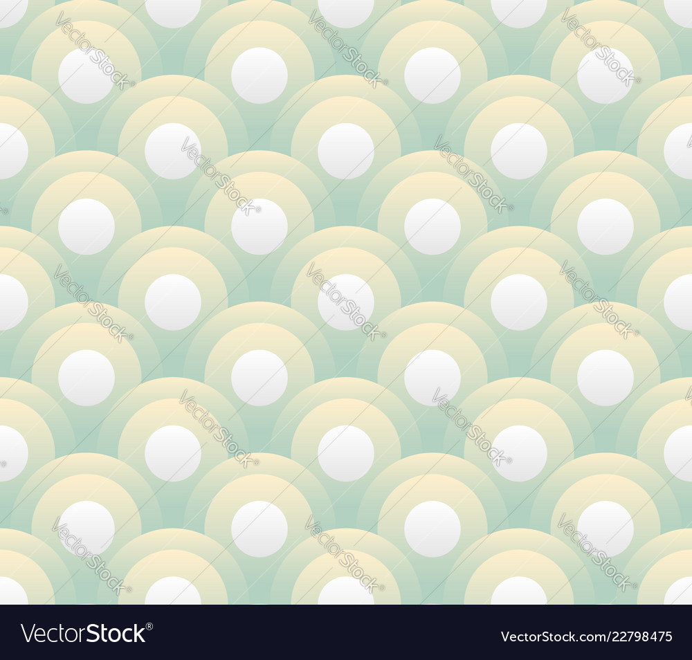 Overlapping circle shapes repeating pattern