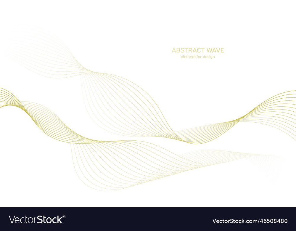 Abstract colorful wave element for design digital vector image Abstract colorful wave element for design digital