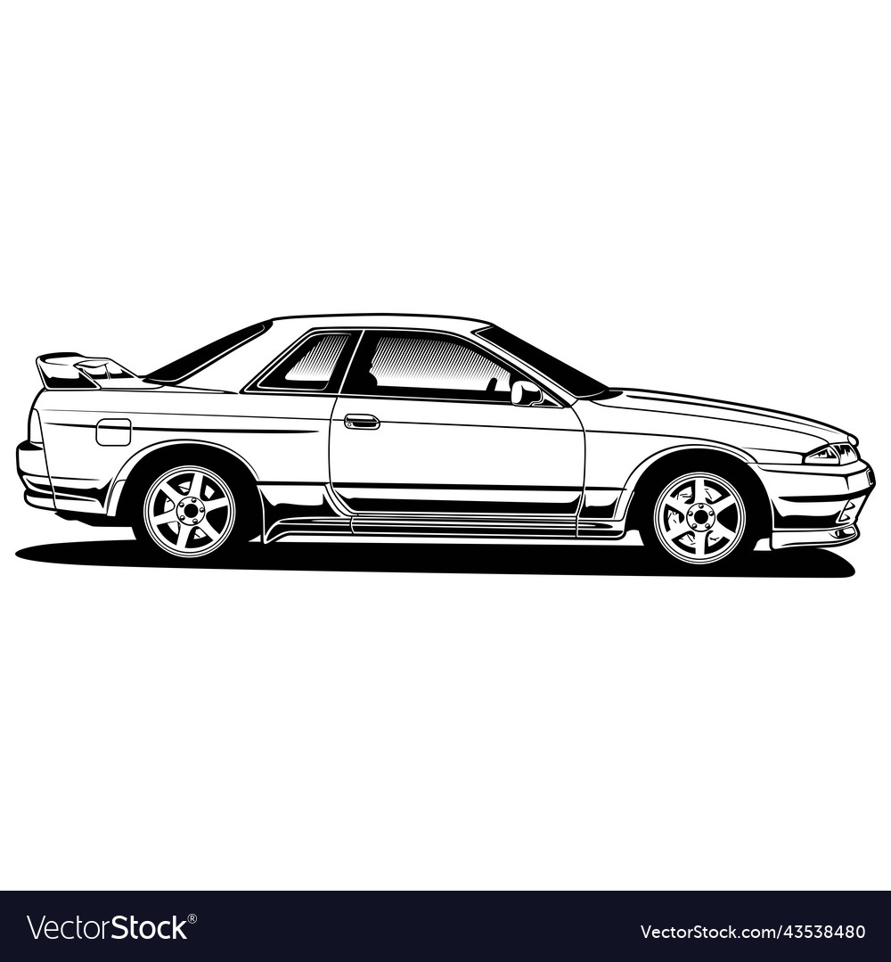 Bw-35 Royalty Free Vector Image - VectorStock