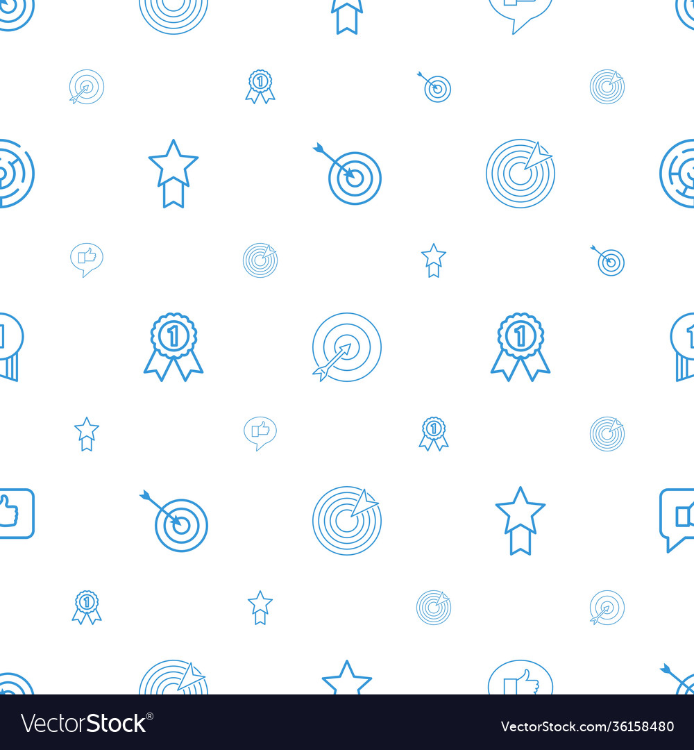 Challenge icons pattern seamless white background