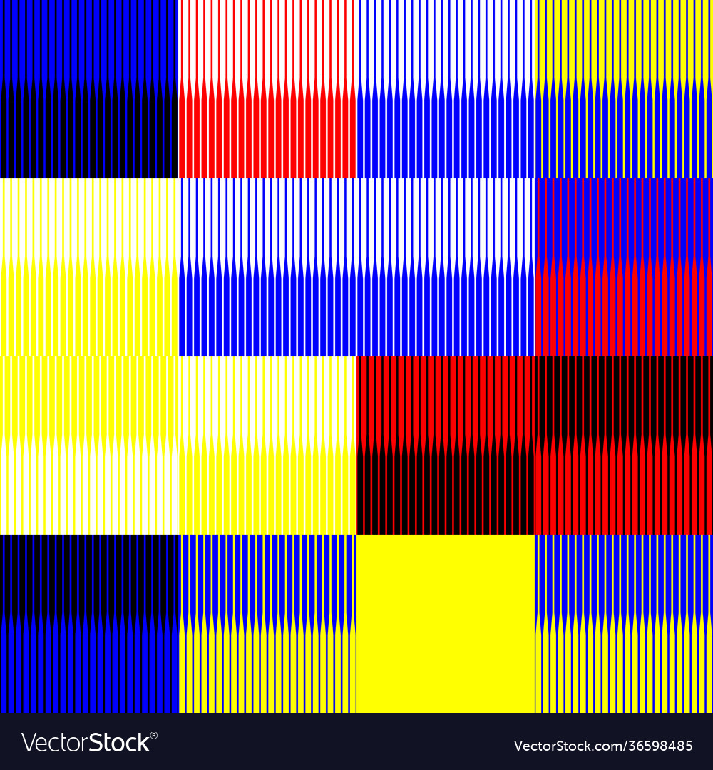 Abstract geometric pattern with transition effect Vector Image Abstract geometric pattern with transition effect