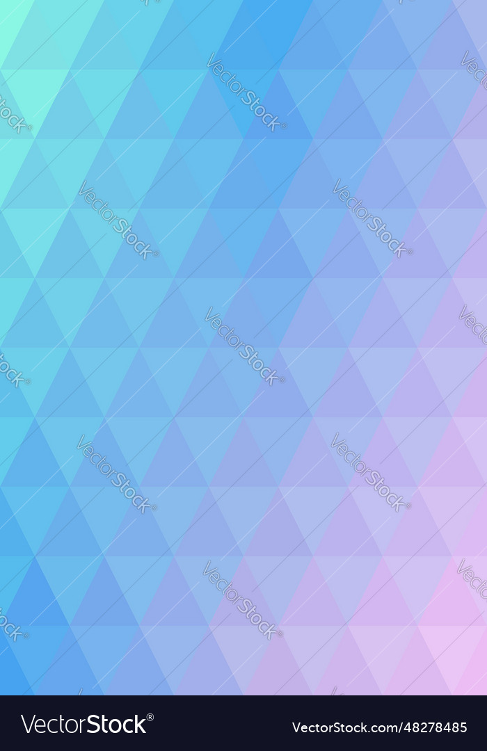 Background pattern triangle shape gradient blue vector image Background pattern triangle shape gradient blue