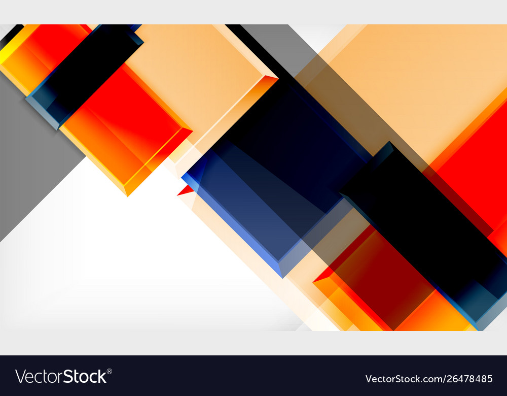 Colorful square and rectangle blocks background