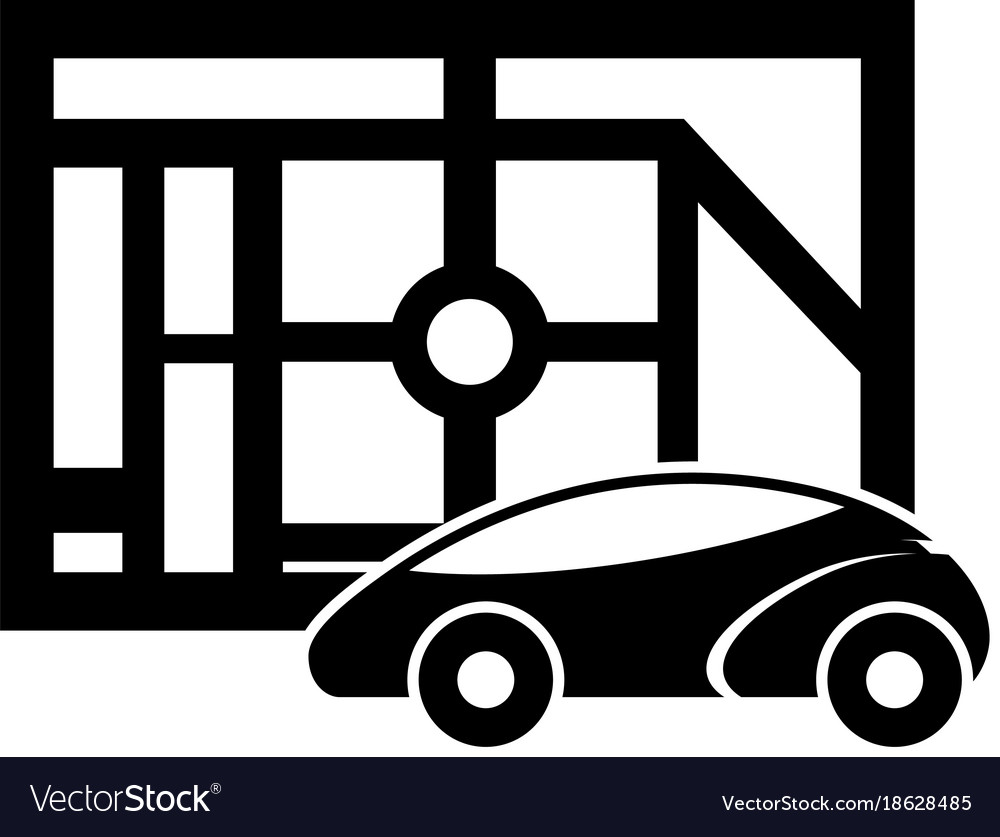 Map navigation car autonomous web application