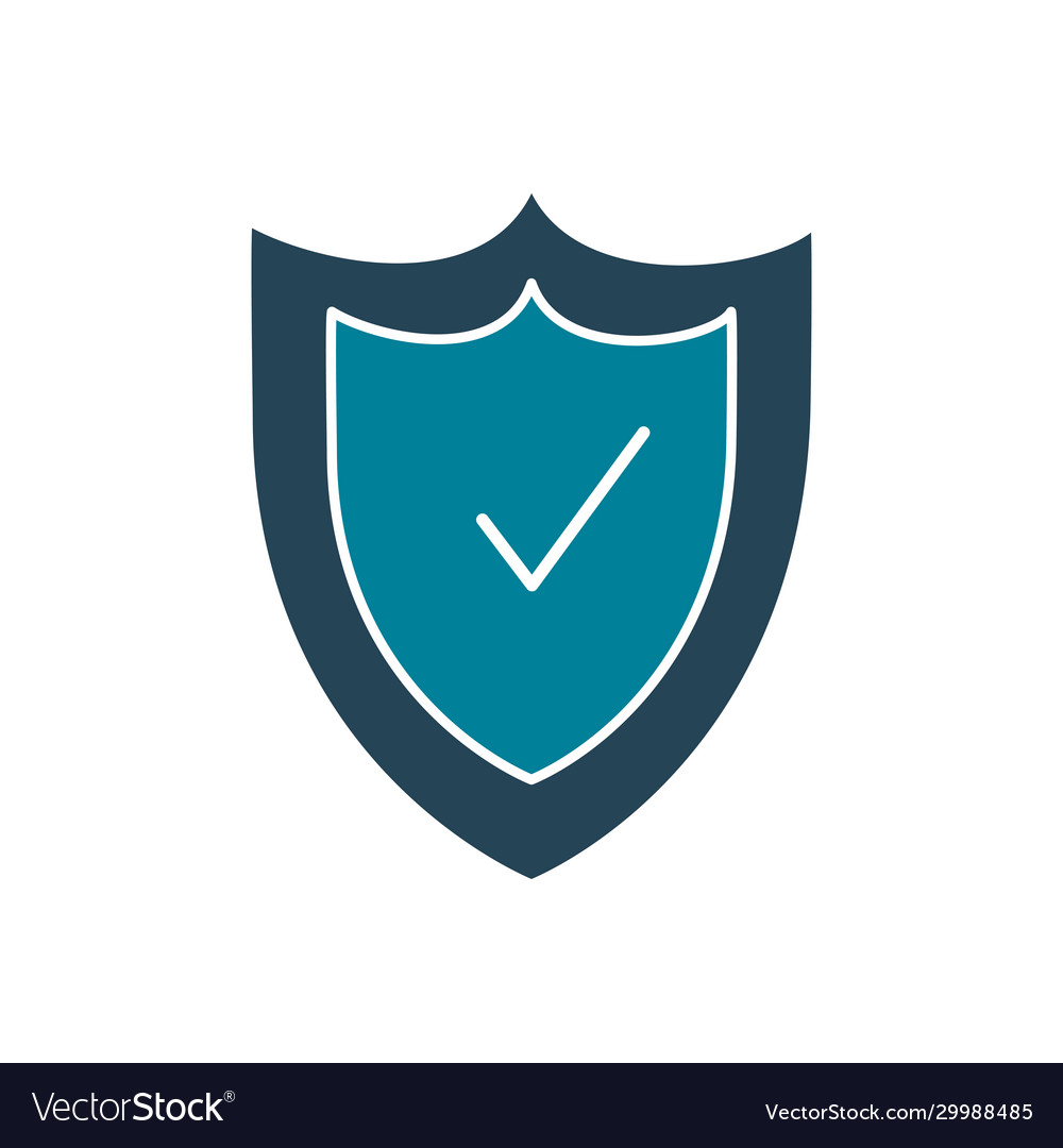 Shield with check mark security system