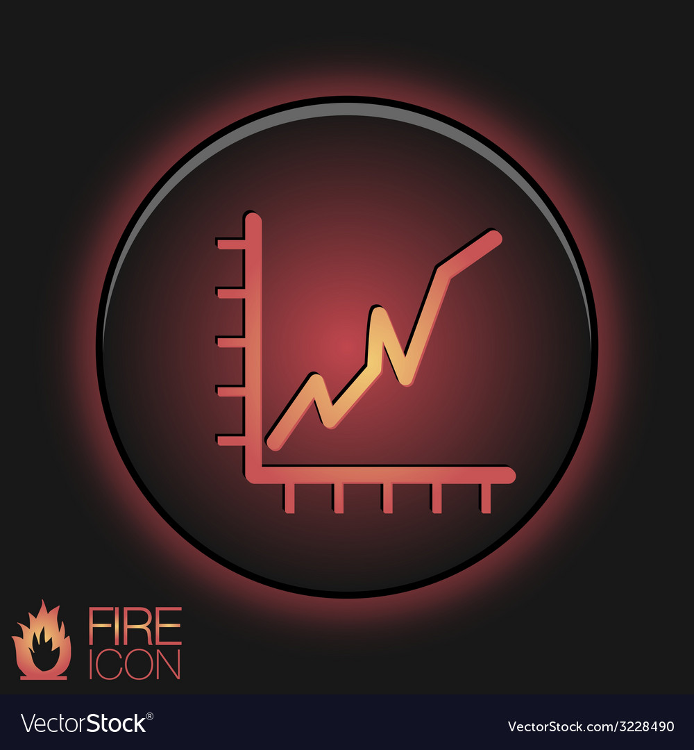 Chart diagram figure Royalty Free Vector Image