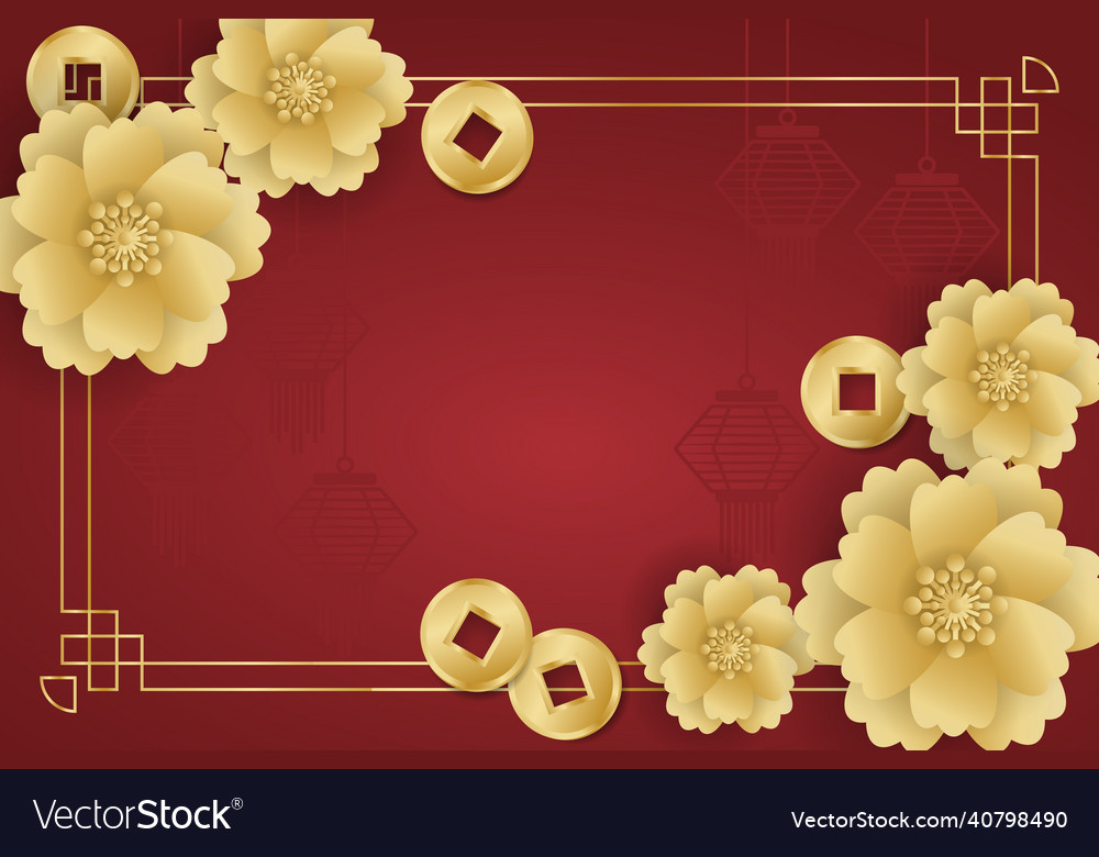 Chinesisches neues Jahr Festival Banner Design vector image Chinesisches neues Jahr Festival Banner Design