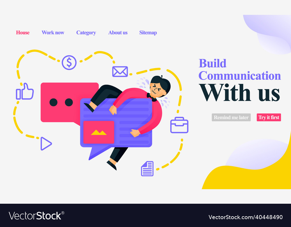 Mobile and landing page applications to build