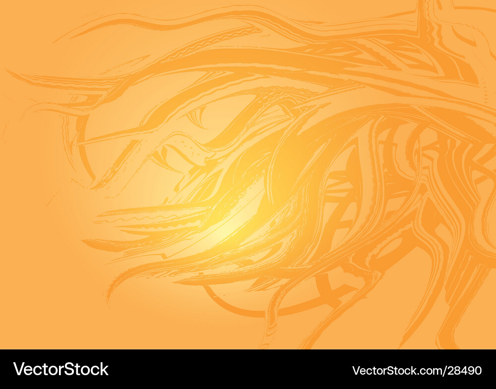 Orange background Royalty Free Vector Image - VectorStock