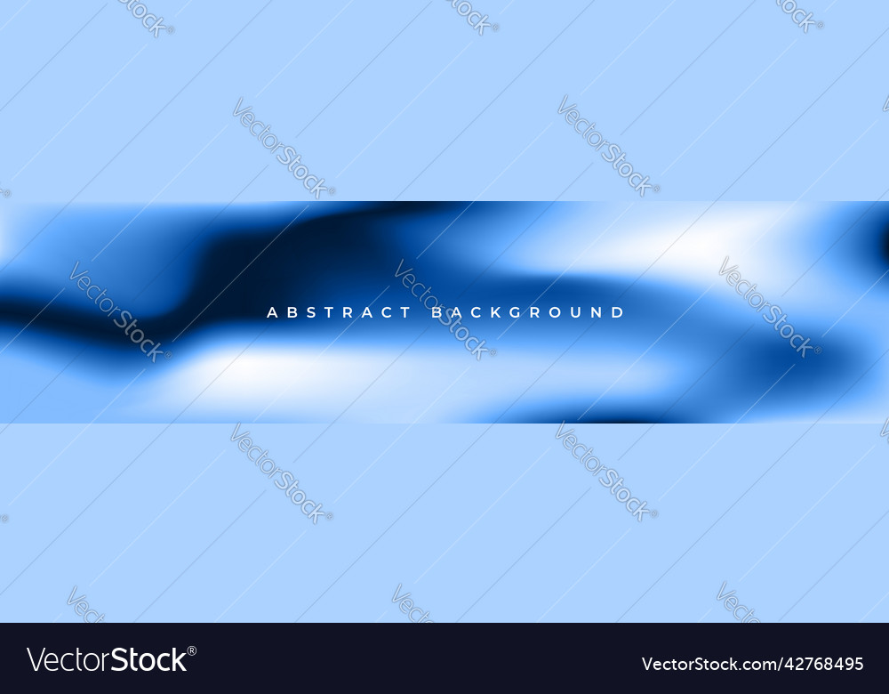 Abstract blue liquid holographic gradient