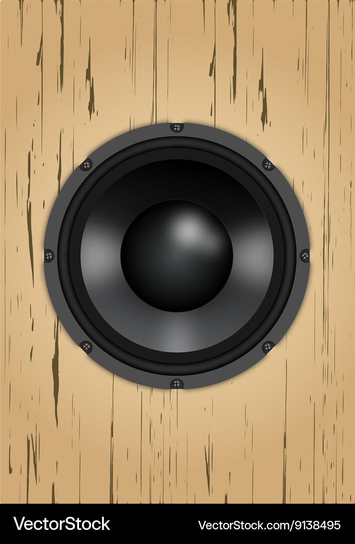 Audio speaker Royalty Free Vector Image - VectorStock