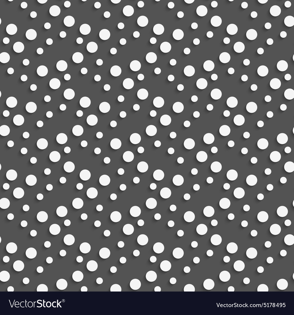 Geometrical pattern with big and small dots