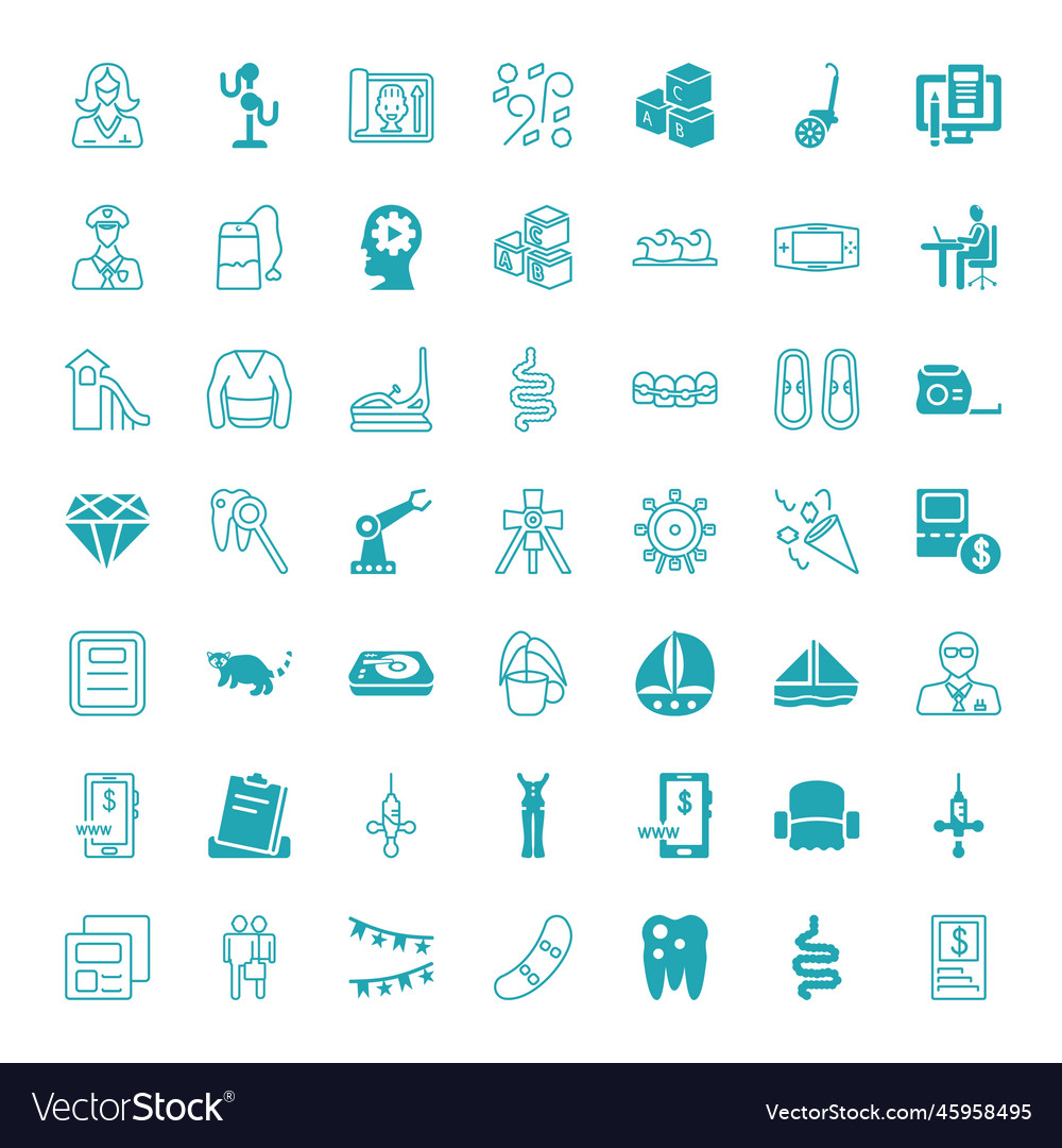 Linear icons
