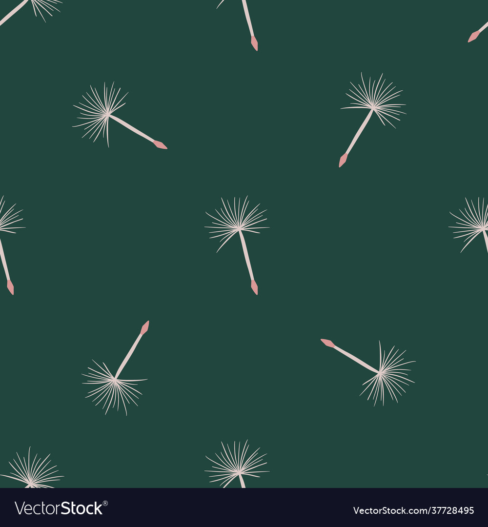 Minimalistic style seamless doodle pattern