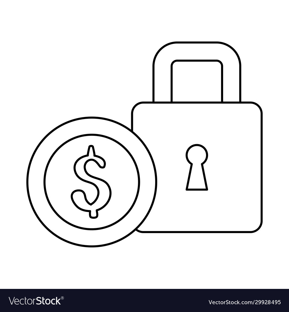 Padlock and coin security system design