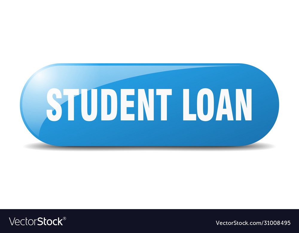 Student loan button sign key push