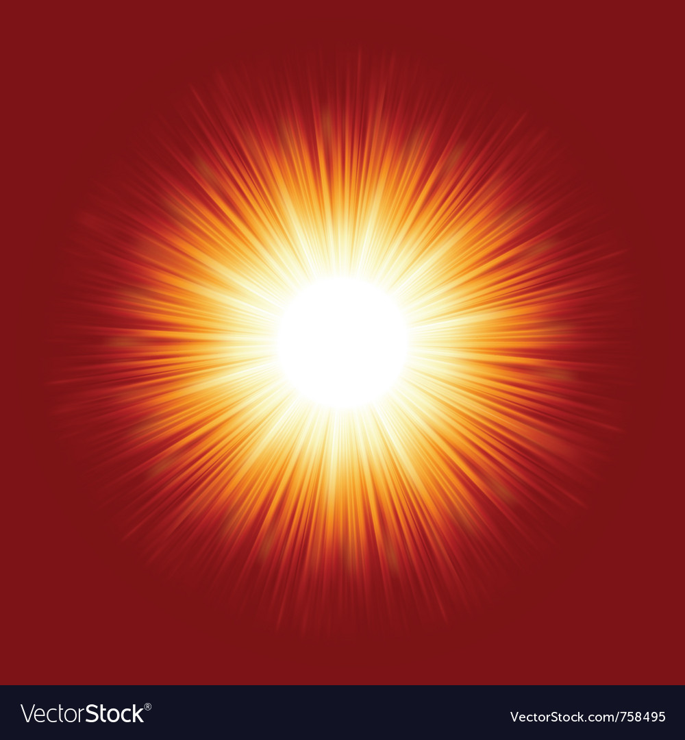 Sunburst rays background Royalty Free Vector Image