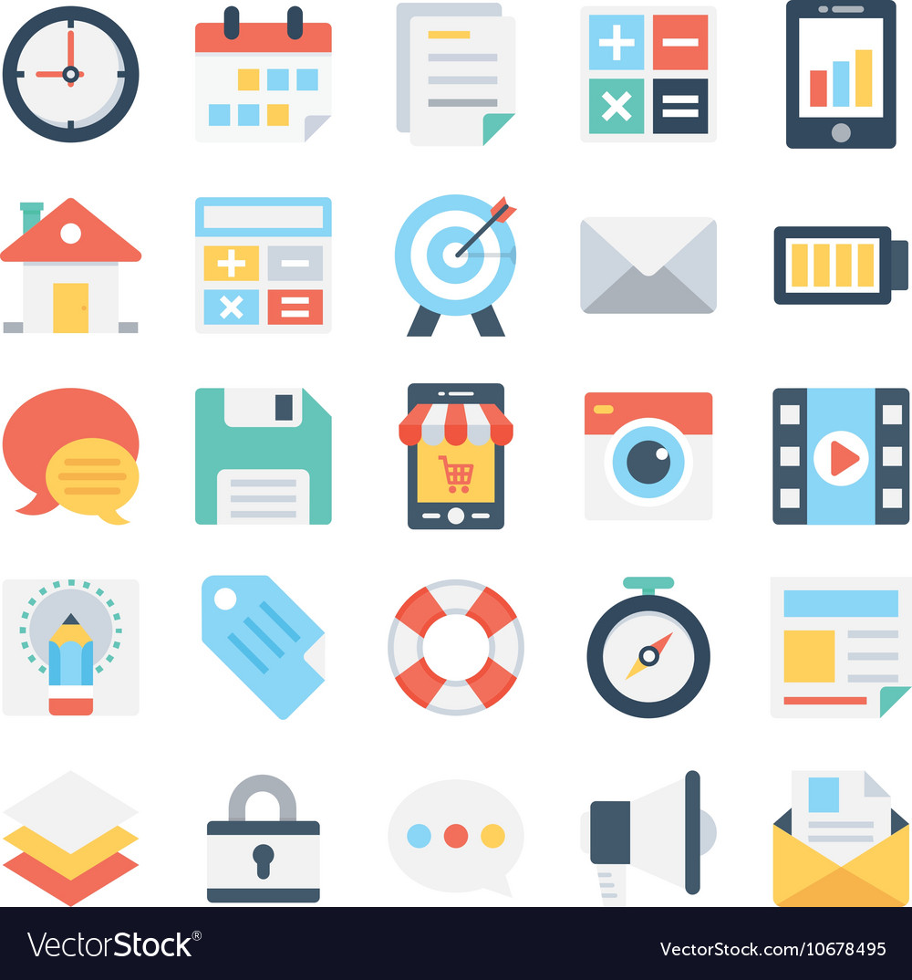 Web design and development icons 3