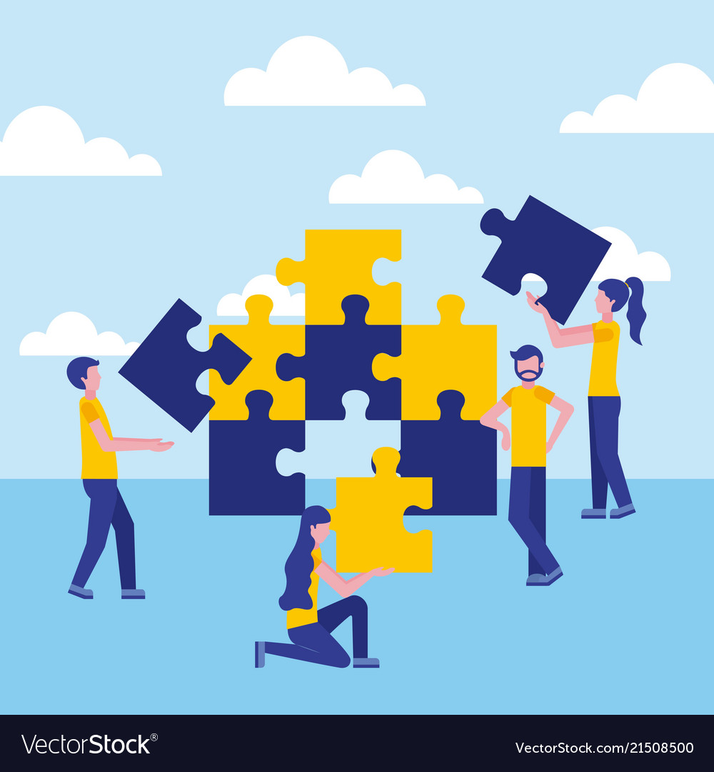 Business people concept vector image Business people concept