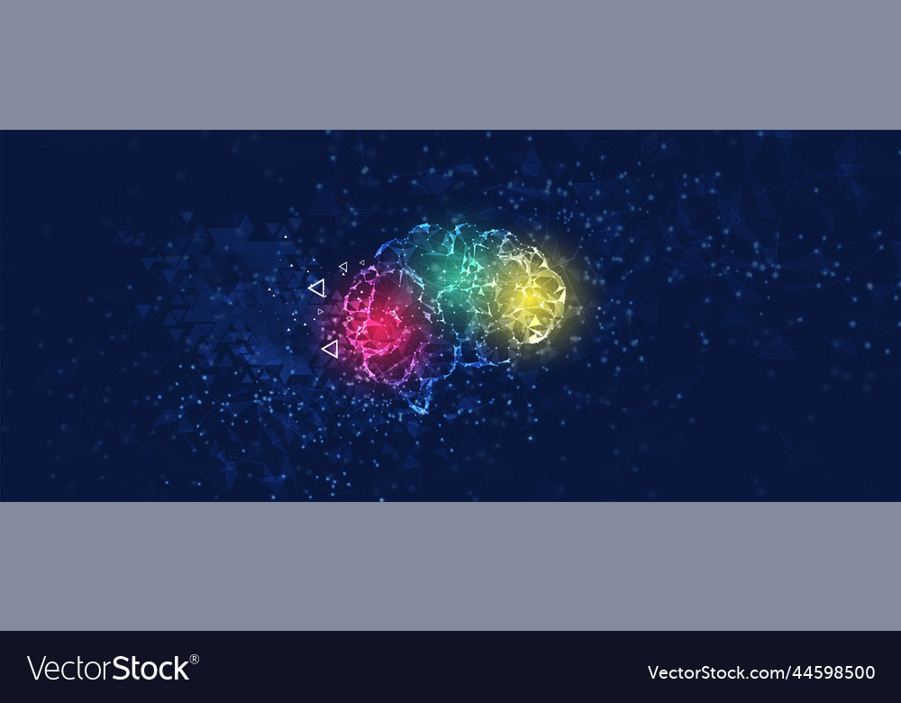 Conceptual technology of artificial intelligence vector image Conceptual technology of artificial intelligence